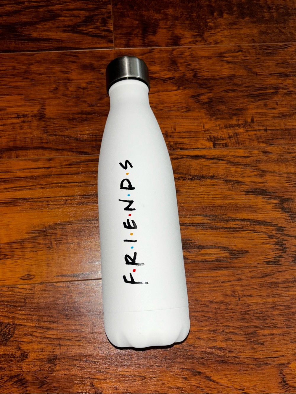 S'well "Friends” Logo Stainless 17 oz White Water Bottle Friends TV Show Merch